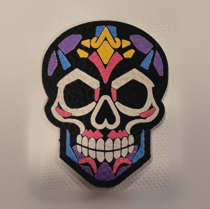 Patch mit Farbdruck